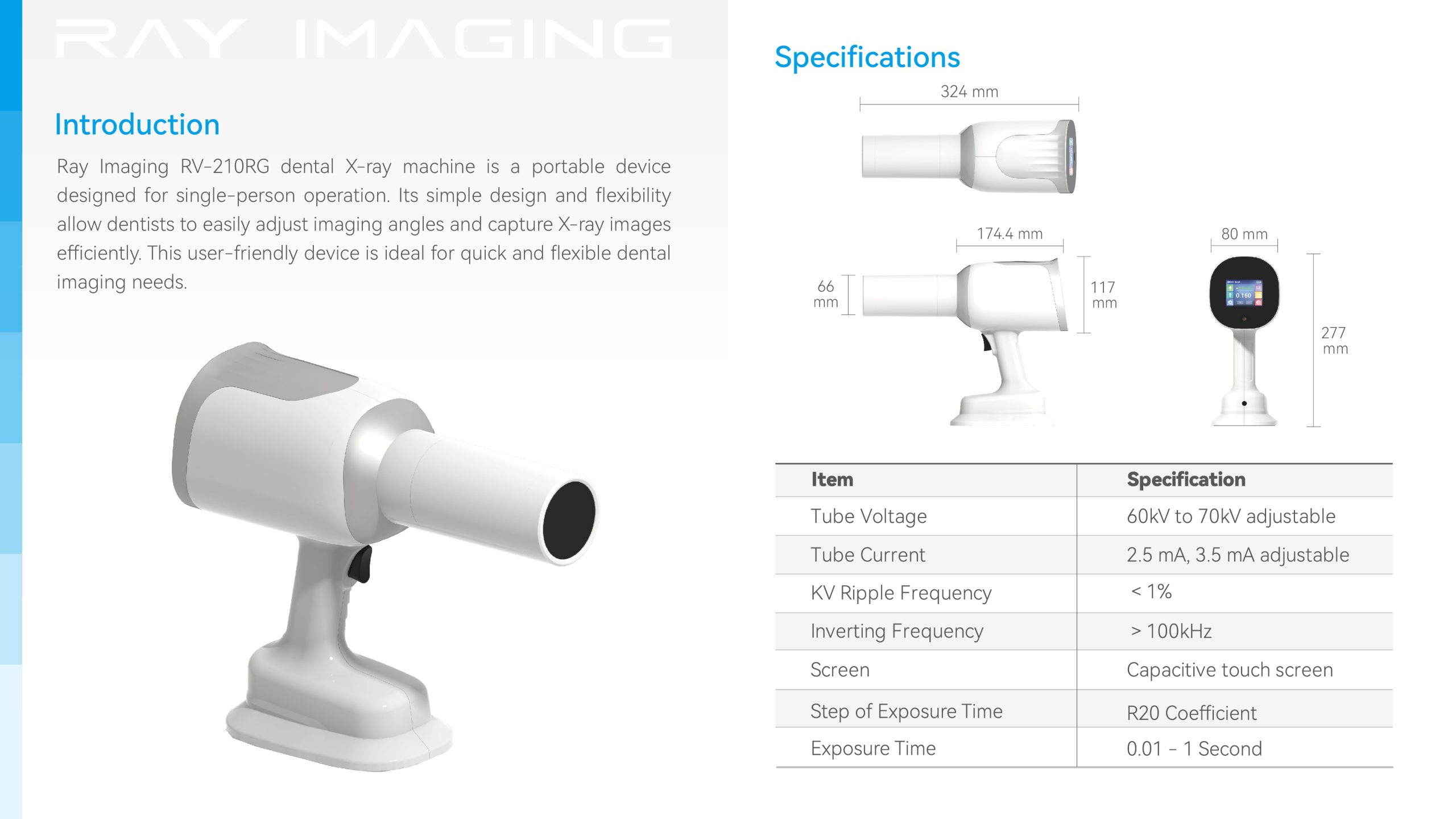 Ray Imaging Facility